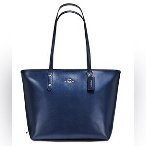 Coach Midnight Blue City Tote